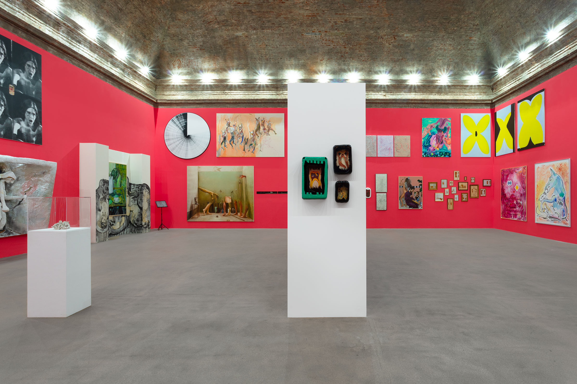 u0022Sensing Painting. Opere dalla Collezione du0027arte della Fondazione CRC / Sensing Painting. Works from the Collection of Fondazione CRCu0022, veduta espositiva